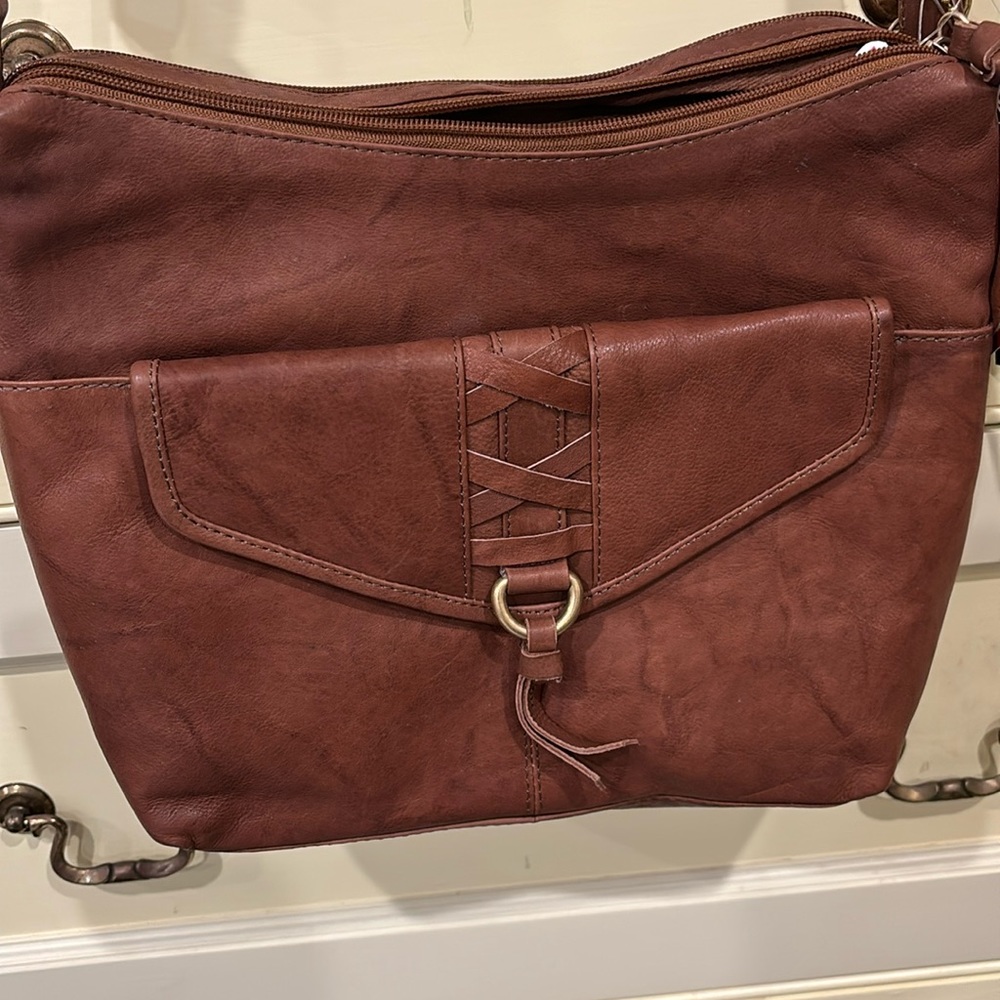Great American leather‎ crossbody/ shoulder